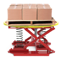 Pallet handling lift equipment